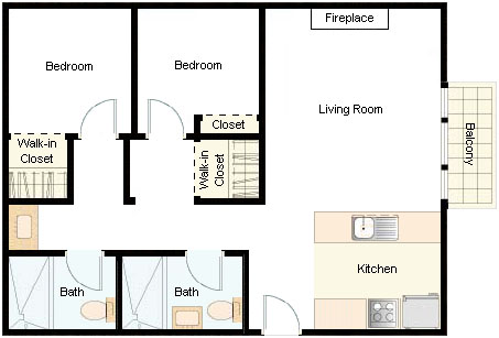 2+2 rear corner